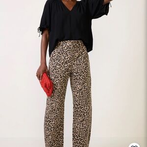 Sanctuary Boyfriend High Rise Barrel Leg Utility Pant Sz 27